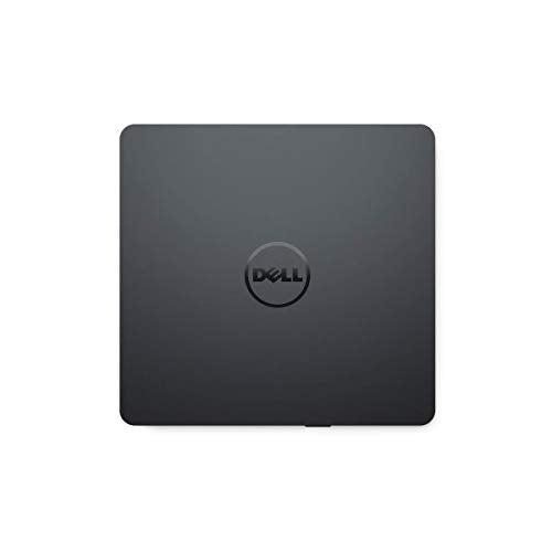 Dell USB Slim DVD +/- RW Drive DW316 - Plug and Play, 8 Watt Power Consumption, Windows 11 or Below - Black