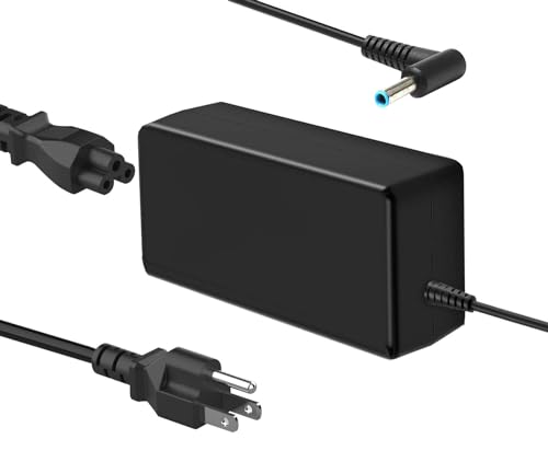 45W 19.5V 2.31A Replacement for HP Laptop Charger Blue Tip,Pavilion x360 Charger 11 13 15, Envy X360 13 15,Zbook 14u G4 G5 15u 15 G3,Stream 11 13 14,HP Model 15 Laptop Charger AC Adapter Power Cord