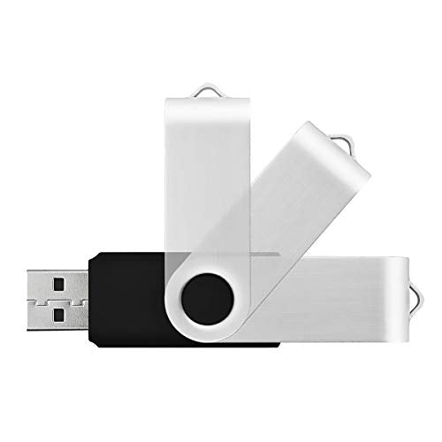 Aiibe 32GB USB Flash Drive Memory Stick Thumb Drive USB 2.0 Black