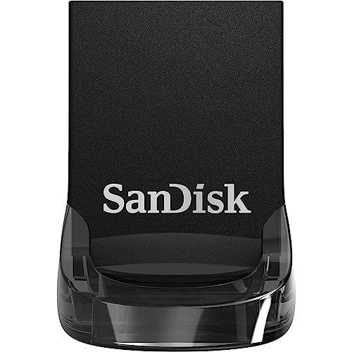 SANDISK 128GB Ultra Fit USB 3.2 Gen 1 Flash Drive - Up to 400MB/s, Plug-and-Stay Design - SDCZ430-128G-GAM46