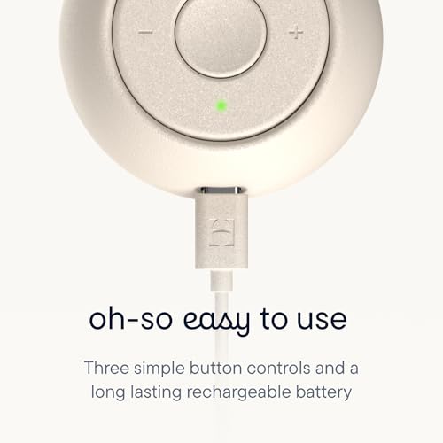 Hatch Go | Portable Sound Machine for Babies and Kids | Sleep Soother | 10 Soothing Sounds | White Noise | Shush | Travel | Registry Gift | Baby Shower | Clips on Stroller | Putty