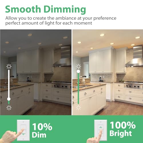 12 Pack BR30 LED Recessed Light Bulb, Dimmable Indoor Flood Light Bulbs CRI80 7W Equivalent 65W 2700K Soft White 650 Lumens, 15000 Lifetime Hours E26 Base LED Can Light Bulb, Flicker-Free