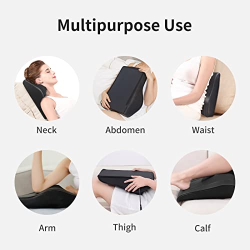 Boriwat Back & Neck Massager with Heat – 3D Kneading Massage Pillow for Shoulders, Legs & Full Body Relaxation (Perfect Gift for Men & Women)