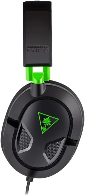 Turtle Beach Recon 50 Xbox Gaming Headset – Officially Licensed for Xbox Series X|S, Xbox One, and Windows PCs with 3.5mm – Also works with PS5, PS4, and Mobile Devices, Removable Mic, 40mm Speakers