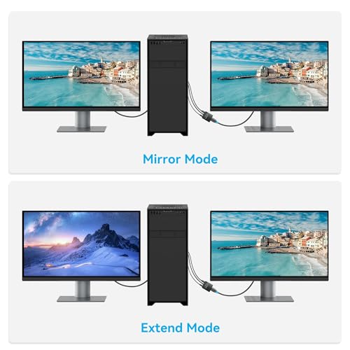 VENTION VGA to HDMI Adapter 0.5FT, Uni-Directional VGA(Source) to HDMI(Display) Converter (Male to Female) 1080@60Hz with Audio Cable and Micro USB Cable from PC, Monitor