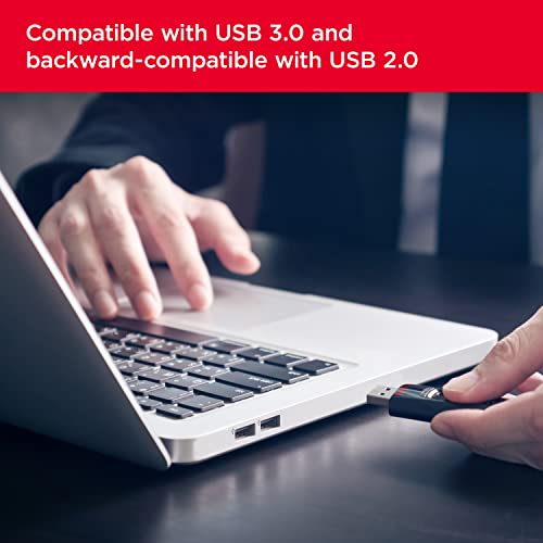 SANDISK 64GB 2-Pack Ultra USB 3.0 Flash Drive (2x64GB) - SDCZ48-064G-GAM462, Black