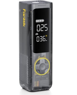 Fanttik X8 APEX Tire Inflator Portable Air Compressor, 1 Min Fast Inflation, 150PSI Cordless Tire Inflator with LED Dual Screen, Suitable for Car, Bike, Motorcycle, Up to 26.3″ Tires, Mechanical Gray