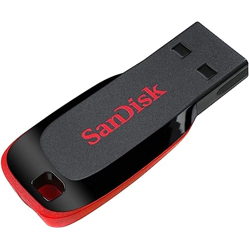 SANDISK 16GB Cruzer Blade USB 2.0 Flash Drive - SDCZ50-016G-B35, Black