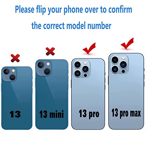 2 Sets LEAFE for iPhone 13 Pro and iPhone 13 Pro Max Camera Lens Replacement, OEM Original Camera Glass Lens with Pre-Installed Adhesive+Repair Tools