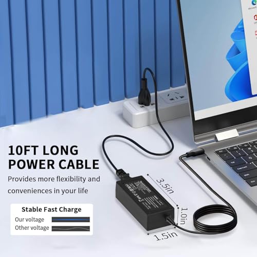 45W USB C Laptop Charger for Acer Chromebook R13 11 13 15 311 315 CP311 CP713 C933 CB5-312T R751T SF713 SP714 N17Q5 N17P6 N16Q10 N16Q14 N16Q12 N18Q1 N15Q13 PA-1450-78 A16-045N1A AC Adapter Power Cord