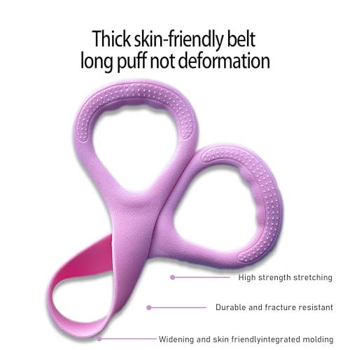 Figure 8 Resistance Band with Handles, Elastic Bands for Working Out,Arm,Back,Shoulder Training Elastic Ropes,Exercise Equipment for Yoga, Pilates,Physical Therapy Stretching