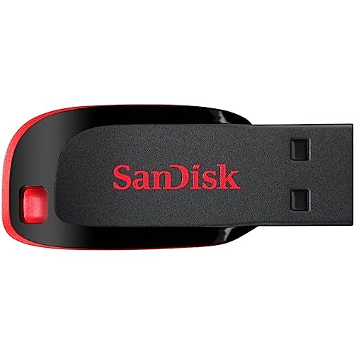 SANDISK 16GB Cruzer Blade USB 2.0 Flash Drive - SDCZ50-016G-B35, Black