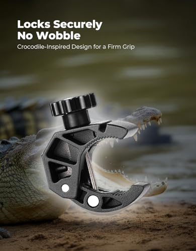 KEMIMOTO Motorcycle Cup Holder, Oxford Fabric Motorcycle Drink Holder with 0.6"-1.5" Alligator Clamp, Universal Water Bottle Cup Accessories for Bike, ATV/UTV, Scooter, Boat, Walker
