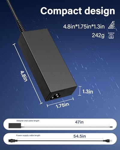 90W Universal Laptop Charger Compatible with HP Dell Asus Lenovo Acer Sony AC Adapter IBM Gateway Notebook Ultrabook Chromebook Pavilion Inspiron Latitude Power Supply Cord with 15 Tips