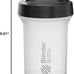 BlenderBottle Classic V2 Shaker Bottle, 20oz, Clear/Black