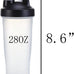 otylzto 28 oz Protein Shaker Bottles, Stainless Steel Whisk