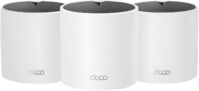 TP-Link Deco X15 Dual-Band AX1500 WiFi 6 Mesh Wi-Fi System | Replaces Routers and Extenders | Covers up to 5,600 sq.ft. | 2 Gigabit Ports per Unit, Supports Ethernet Backhaul, 3-Pack
