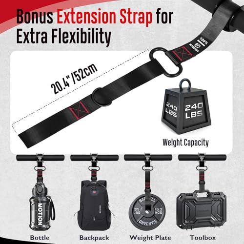 FitBeast Forearm Strengthener & Forearm Exerciser, Wrist Roller with Thicker Handle, Forearm Strength Trainer with Adjustable Strap - Ideal for Grip Strength, Muscle Building, Rehabilitation