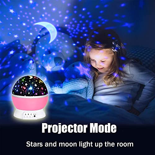 Toys for 1-10 Year Old Girls,Star Projector for Kids 2-9 Year Old Girl Gift Toy for 3-8 Year Old Girls Christmas Gift for 4-7 Year Old Boys Birthday Gift Stocking Stuffers for Kid