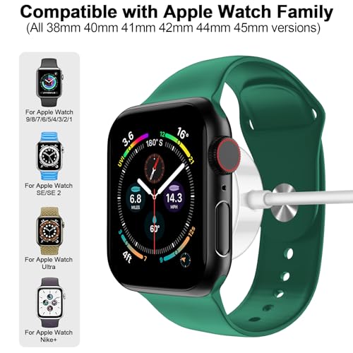 𝟐𝟎𝟐𝟔 𝐔𝐩𝐠𝐫𝐚𝐝𝐞𝐝 for Apple Watch Charger Magnetic Fast Charging Cable [Portable] Magnetic Wireless Charging Compatible with iWatch Series Ultra/SE/11/10/9/8/7/6/5/4/-[3.3FT] White