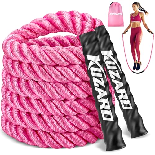 Jump Rope, Weighted Jump Rope for Women, Heavy Jump Ropes for Fitness, Home Gym Exercise Equipment, Adult Skipping Rope for Improve Strength, Weight Loss, Boxing Training,Total Body Workout Equipment
