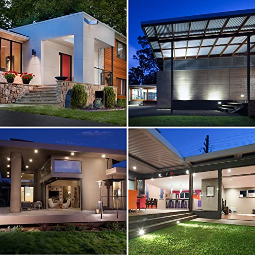 Par38 led Flood Lights Outdoor Light Bulb,Dimmable 1800LM,20W Replace up to 200W,Outdoor Flood Light Bulbs for Backyard,Garage,Porch,Garden,2 Pack 5000K Daylight