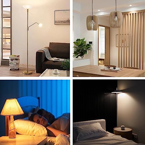 3 Way LED Light Bulbs 2 Pack, 3 Way Light Bulbs 30 70 100 Soft White 3000K,E26 Medium Base A19 Three Way Light Bulb, Indoor 3way Bulb for Reading