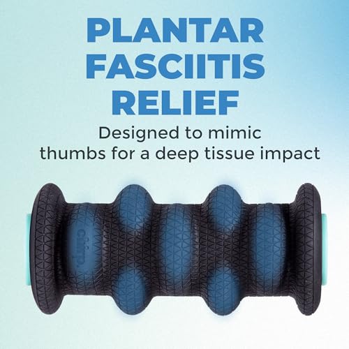 Chirp Wheel XR Foot Massage Roller - Targeted Massage for Plantar Fasciitis and Foot Fatigue, Arch Pain Relief, and Muscle Recovery | High Density Foam Exercise Equipment, 500lbs Capacity, 2" Mint