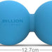 5BILLION FITNESS Double Lacrosse Massage Ball for Physical Therapy and Myofascial Release