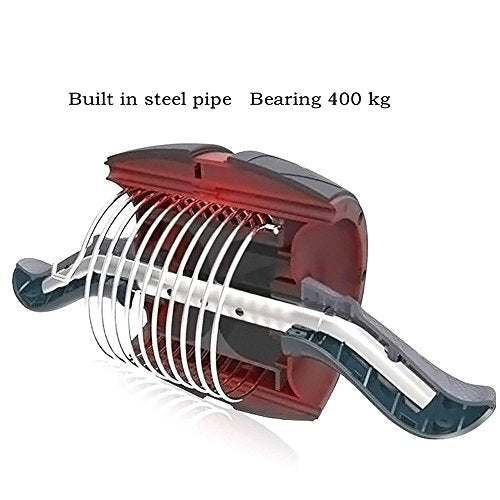 Perfect Fitness Ab Carver Roller Wheel With Built In Spring Resistance, At Home Core Workout Equipment