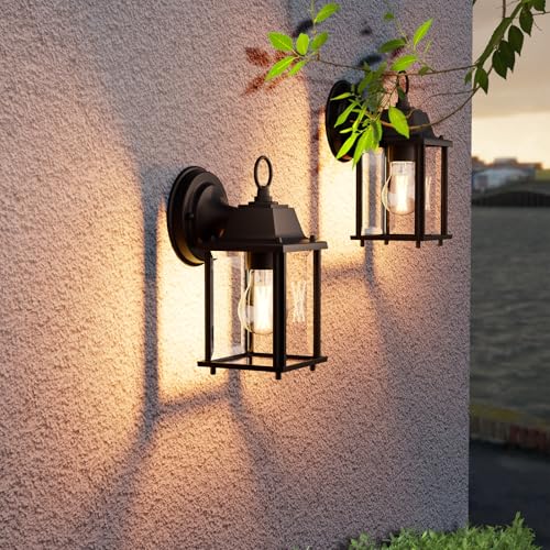 TJOY 12 Pack A19 Vintage LED Edison Bulbs, Dimmable, 60W Equivalent, High Brightness 2700K Warm White, 8W E26 Standard Base, 800 Lumens, CRI80+, Clear Glass Filament Bulb for Home, Farmhouse