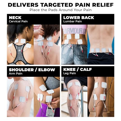 TENS 7000 Digital TENS Unit with Accessories – Muscle Stimulator Machine for At-Home Use