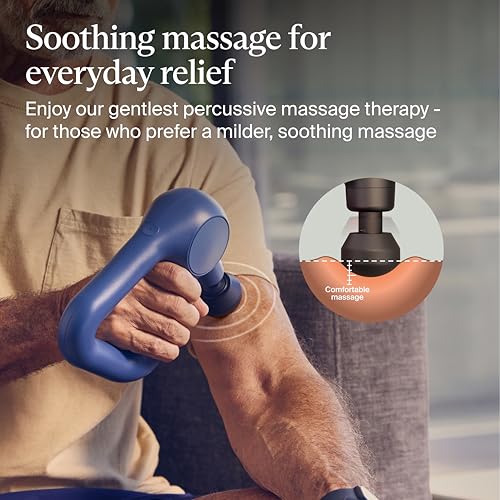TheraGun Relief Handheld Massage Gun – Lightweight Percussive Massager for Back, Legs, Shoulders & Full Body Relaxation
