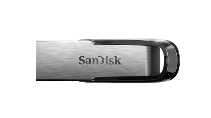 SANDISK 128GB Ultra Flair USB 3.0 Flash Drive, SDCZ73-128G-G46, Black