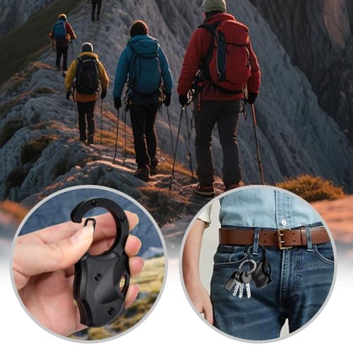 Valentines Day Gifts for Him Small Pocket Knife with Keychain Hunting Essentials Camping Fishing Cool Gadgets Gifts for Men Dad Husband Brother Boyfriend Birthday Christmas Anniversary Fathers Day