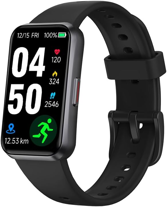 USMECBL Fitness Trackers,Blood Oxygen Heart Rate Sleep Monitor,Smart Band 24/7 Health Monitoring,Calorie Pedometer Steps Counter Activity watchs/Notifications for iOS/Android
