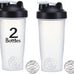 otylzto 28 oz Protein Shaker Bottles, Stainless Steel Whisk
