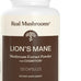 Real Mushrooms Lions Mane Mushroom Cognition (120 Capsules) Lions Mane Mushroom Powder Extract Capsules | Brain Supplement, Brain Vitamins, Focus Supplement