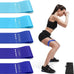 5-Level Resistance Bands Set for Full Body Workout, Yoga, Rehab