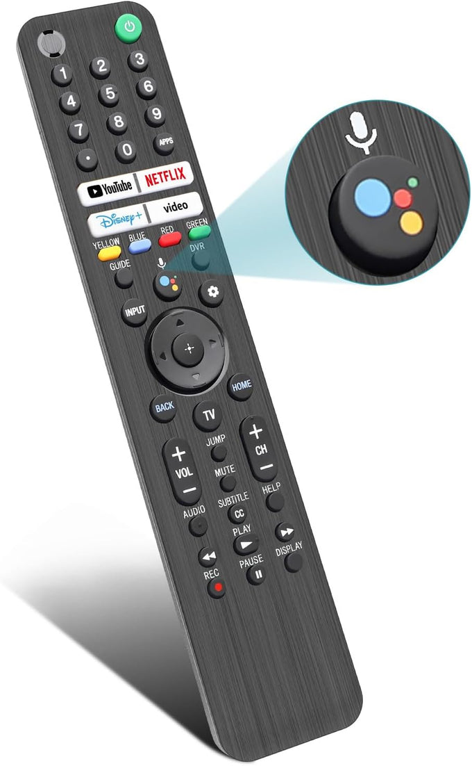 Replacement for Sony TV Remote, for All 2019-2025 Sony Remote Control for Bravia Smart TV with Voice Control. for Bravia XR/XBR/KD/K Series Google/Android TVs. 1-Year Warranty.