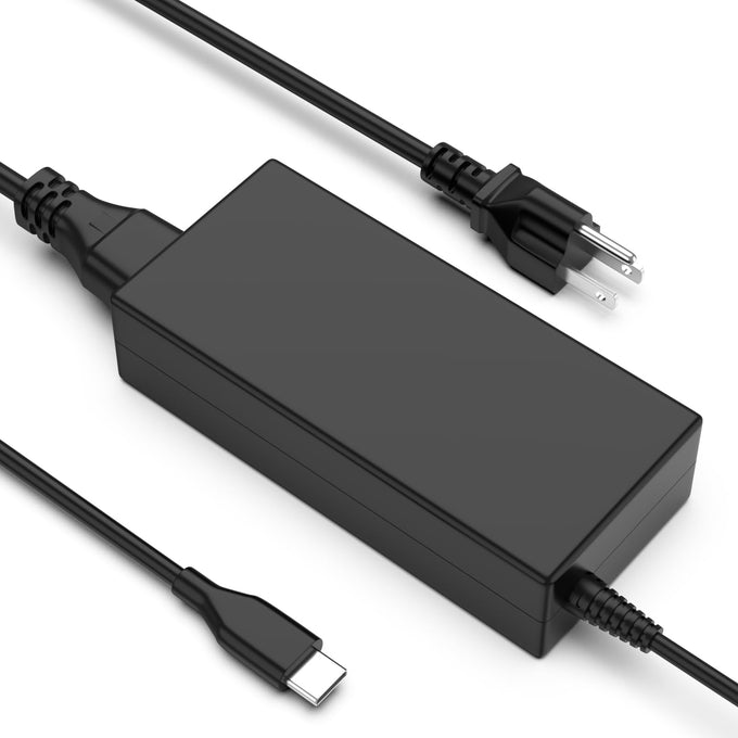 Universal 65W 45W USB C Laptop Charger Compatible with HP Chromebook Lenovo Asus Fast Charging Power Adapter Supply Cord