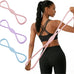 Figure 8 Resistance Bands for Full-Body Workouts - Durable Latex Bands with Handles