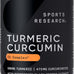 Sports Research Turmeric Curcumin C3 Complex Softgels with BioPerine and Organic Coconut Oil