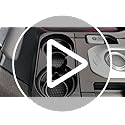 Amooca Car Cup Coaster Universal Automotive Waterproof Non-Slip Cup Holders Sift-Proof Spill Holder Car Interior Accessories 2 Pack Black