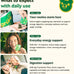 Gruns Adults Super Greens Gummies, Multivitamin Superfood Gummy Bears, Spirulina, Chlorella, Prebiotics & Fiber Gummies for Digestive Health, Adaptogens Supplement, 20 Vitamins & Minerals, 10 Count