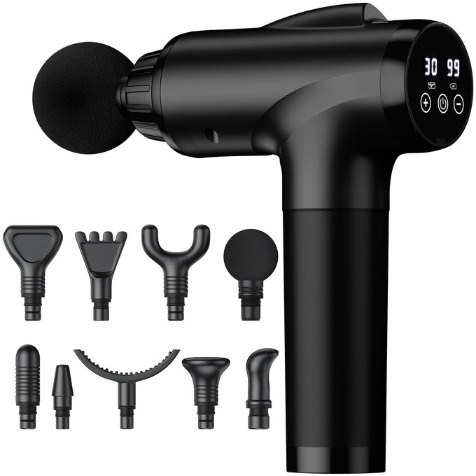 Massage Gun Deep Tissue, Handheld Electric Muscle Massager, High Intensity Percussion Massage Device for Pain Relief with 9 Attachments,Pallet of Product