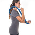 LiBa Blue Handheld Back Neck Shoulder Massager for Pain Relief