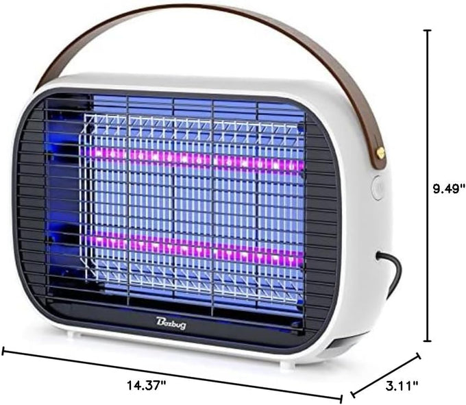 Buzbug LED Bug Zapper Indoor, LED Bulbs Up to 50,000 Hours, Sustainable Less Power, Durable High-Voltage Electric Mosquito Zapper, Fly Trap Mosquito Trap, Fly Killer -MA015B
