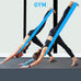 A AZURELIFE Resistance Bands - Latex-Free Exercise Bands for Strength Training, Yoga, Rehab