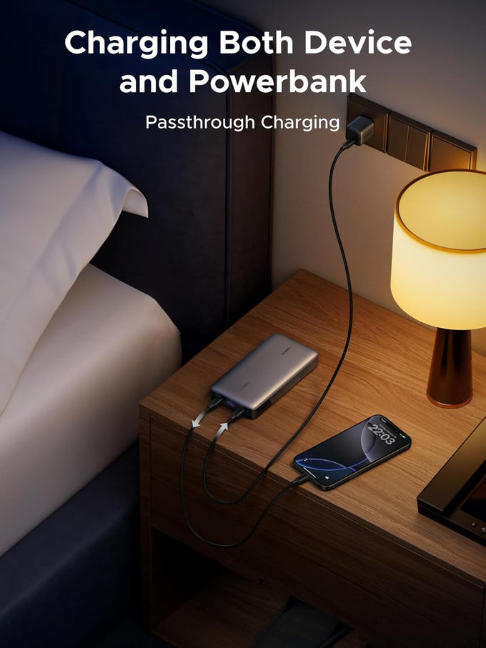 UGREEN Power Bank 25,000mAh 145W Laptop Portable Charger, Nexode 3-Port USB C PD Battery Pack, for MacBook Pro/Air, Dell XPS, iPhone 17/16/15/14, Galaxy S24, Steam Deck, iPad, and More